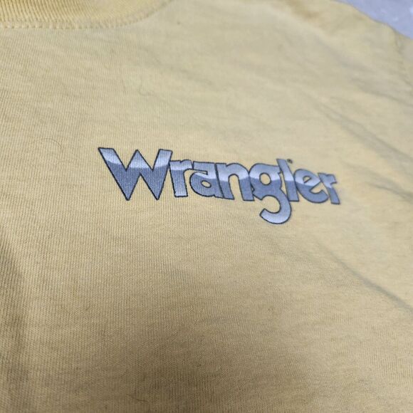 Vtg Wrangler Shirt Mens L Cowboy Chore Workwear Rodeo USA‎ Western Bull Riding - Picture 3 of 7